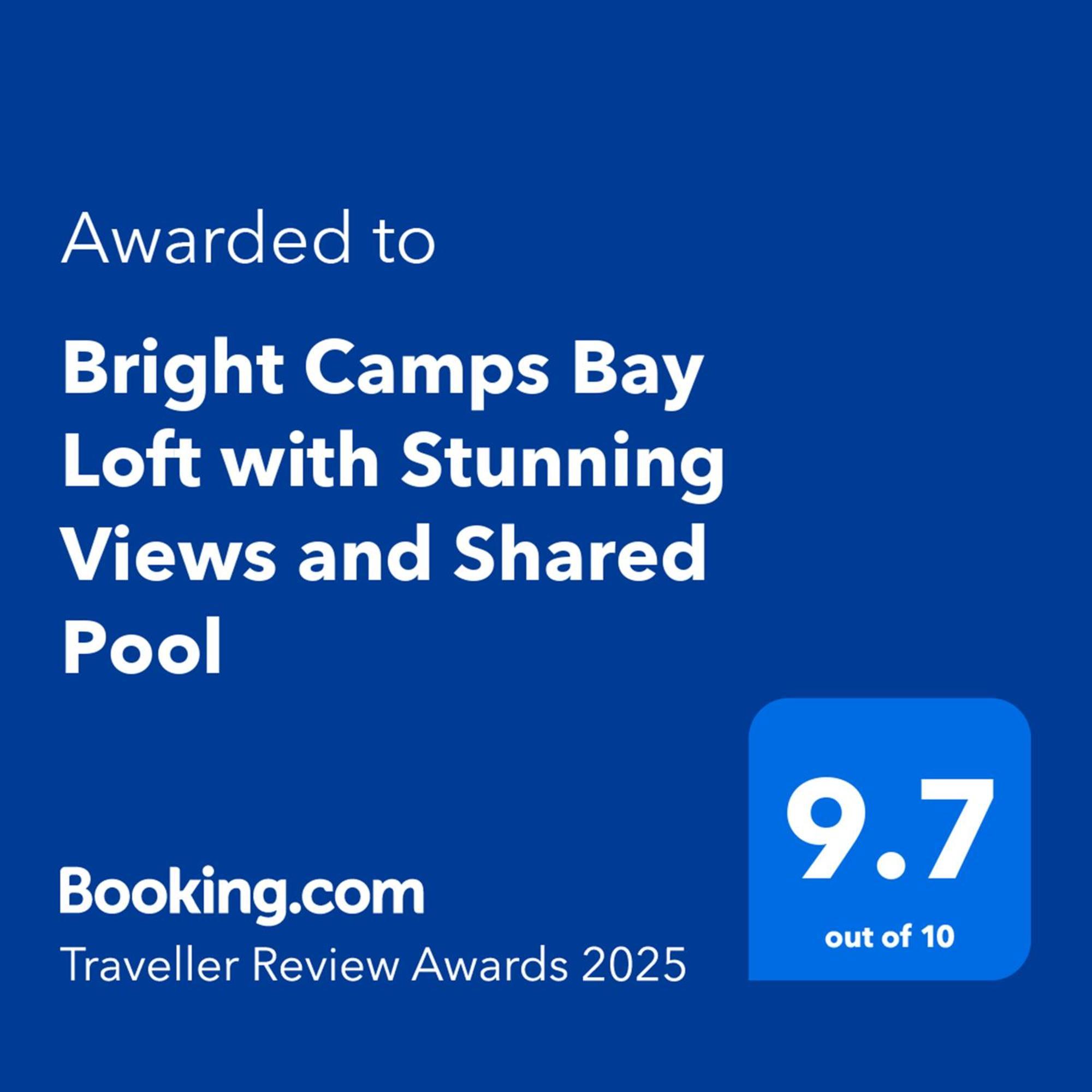 Bright Camps Bay Loft With Stunning Views And Shared Pool Apartment Cape Town Ngoại thất bức ảnh
